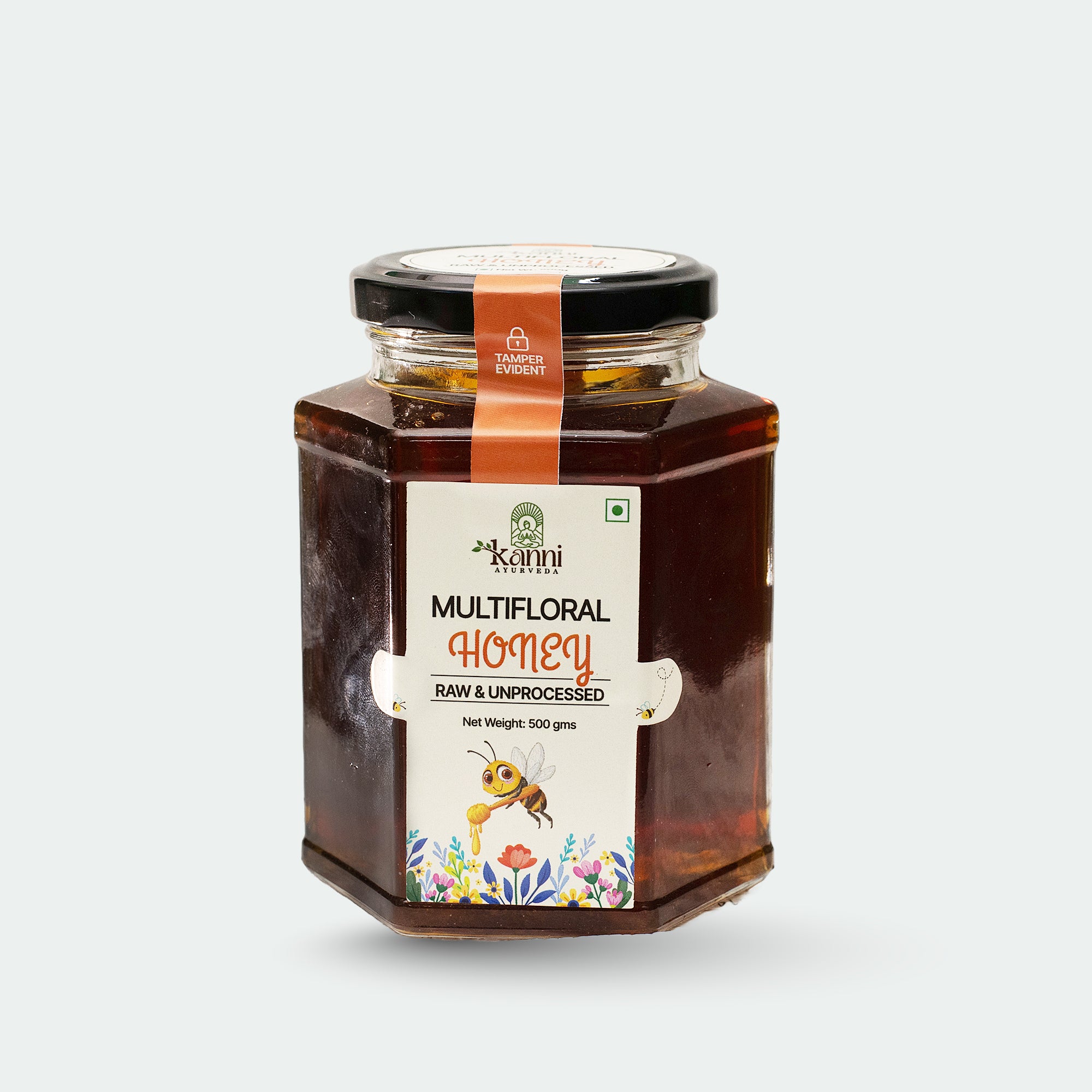 Pure & Raw Wild Multiflora Honey - Natural, Unprocessed, and Rich in Flavor