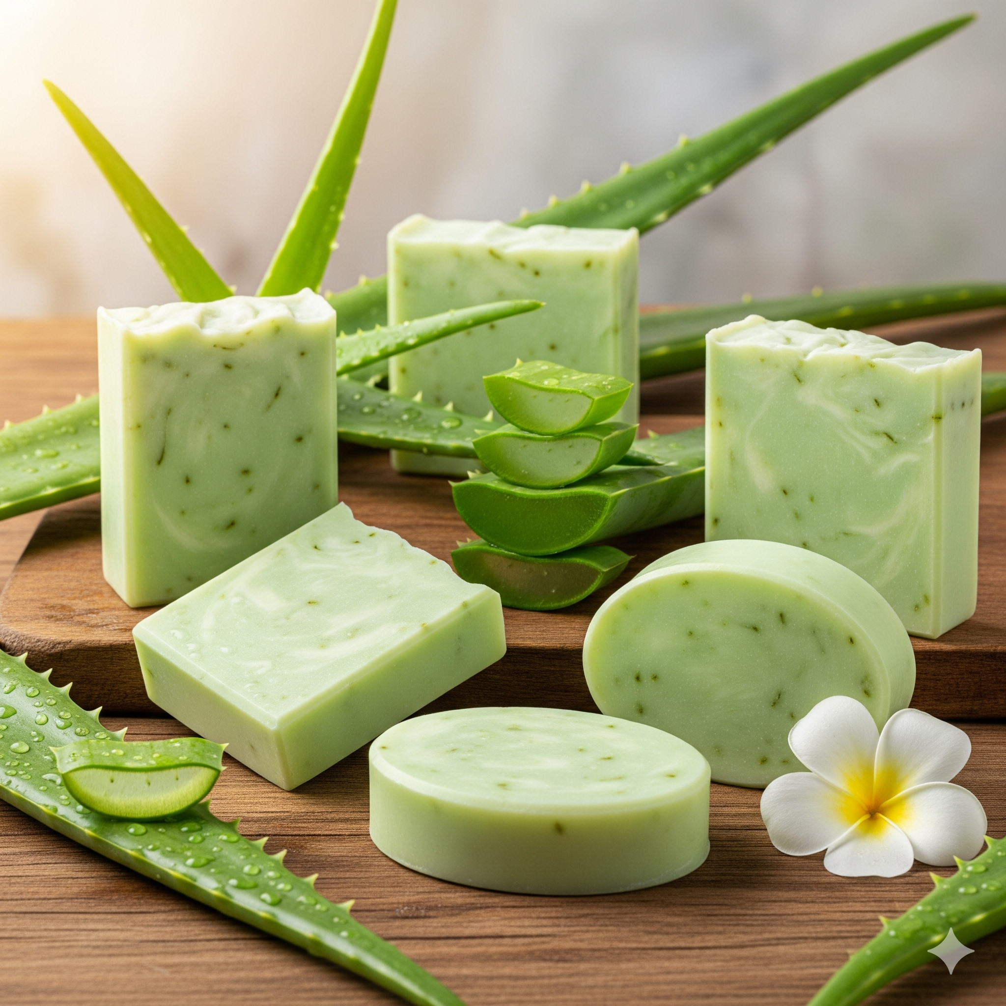 Kanni Ayurveda Aloe Vera & Neem Soap | Soothing & Anti-Bacterial