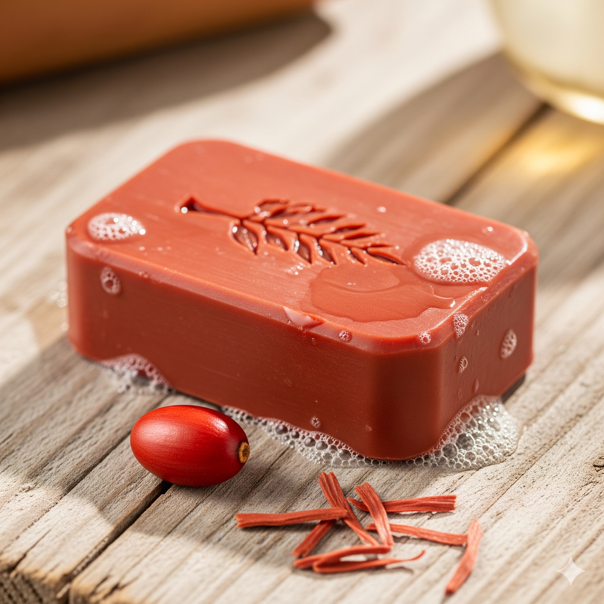 Red Sandal Soap | Natural Handmade Ayurvedic Soap for Clear & Radiant Skin